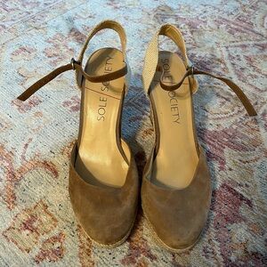 Sole Society Suede Espadrilles